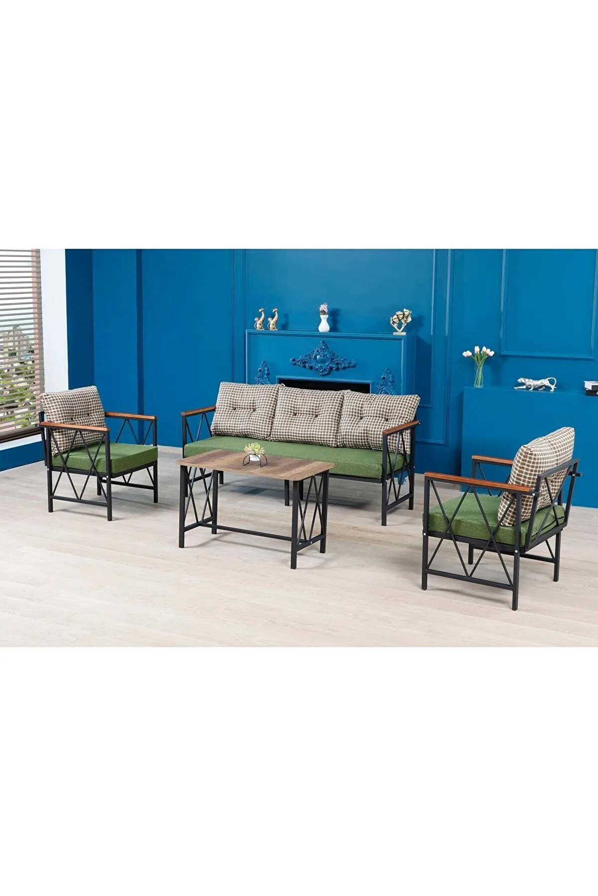 3+1+1 Balkon, Bahçe, Cafe Mobilyası 7