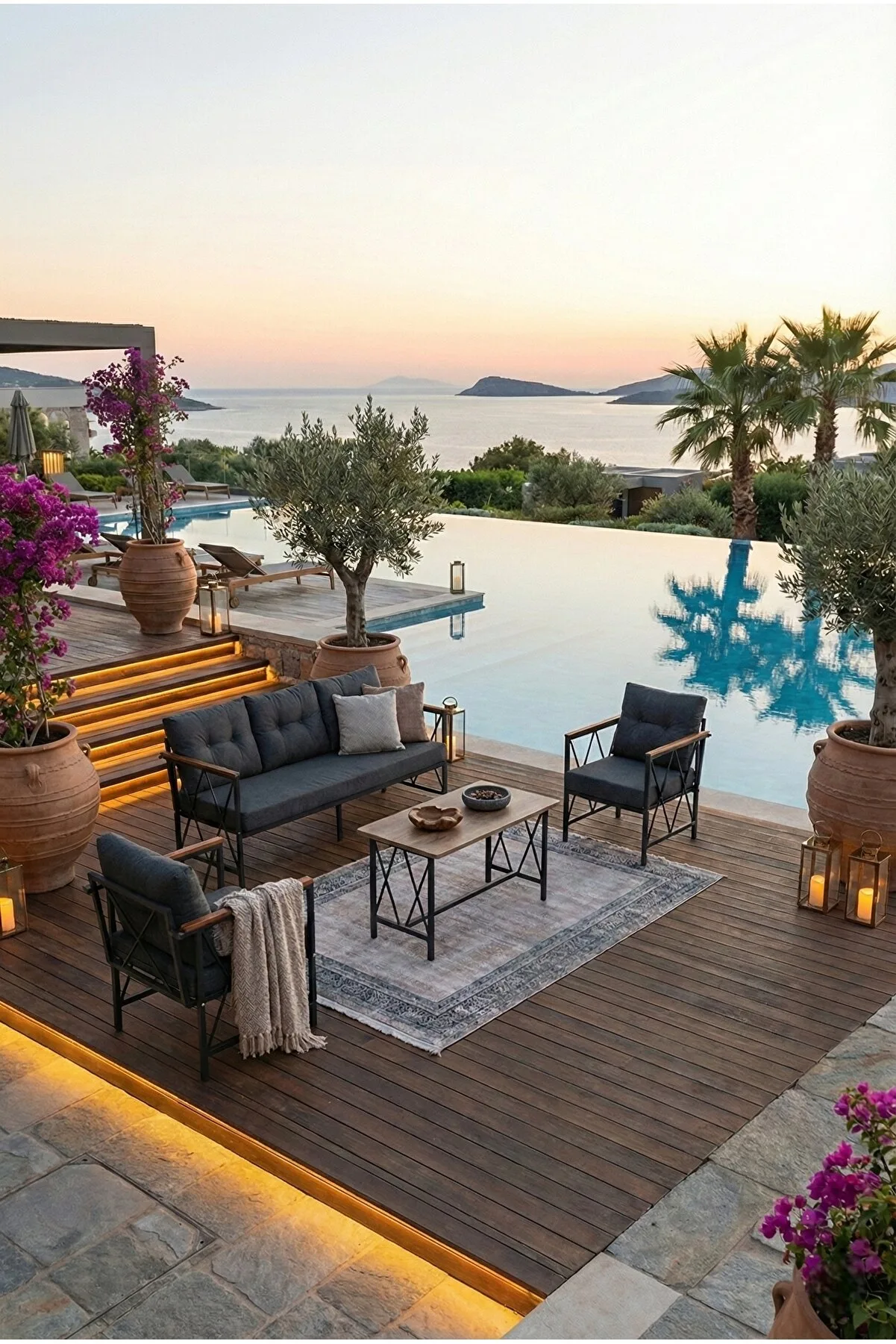 3+1+1 Balkon, Bahçe, Cafe Mobilyası 4
